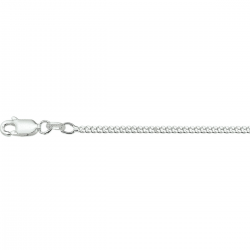 ZILVER COLLIER GOURMET 50CM - 18292