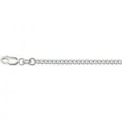 ZILVEREN LENGTECOLLIER 50 CM - 19488