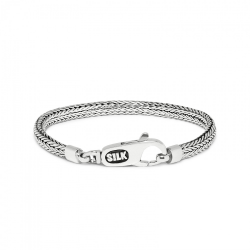SILK JEWELLERY  ZILVEREN ARMBAND  FANTASIE - 35963