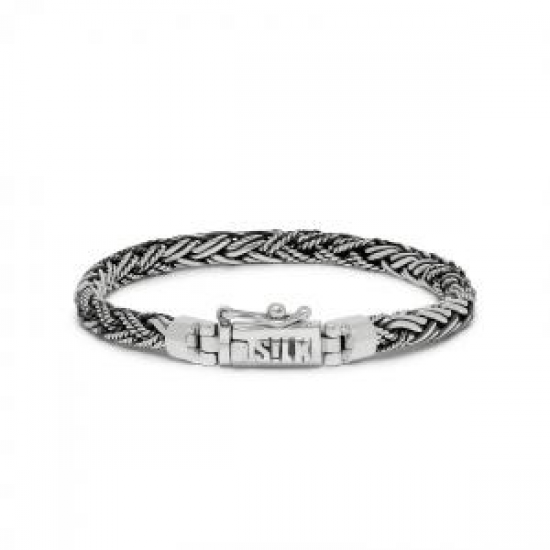 SILK JEWELLERY  ZILVEREN ARMBAND  FANTASIE - 36405