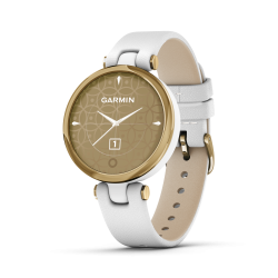 GARMIN LILY CLASSIC LIGHTGOLD WIT LEER - 36542