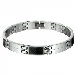 STALEN ARMBAND MET CARBON - 37786