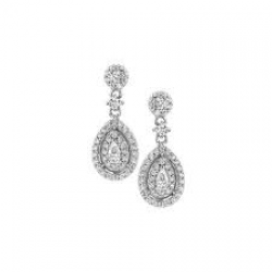 VIVENTY OORHANGERS ZILVER MET ZIRCONIA - 38310