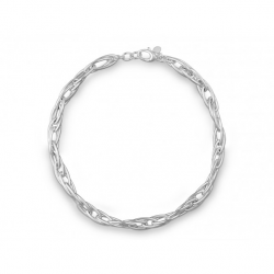 QUINN ZILVEREN COLLIER FANTASIE - 38883