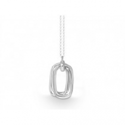 QUINN ZILVEREN COLLIER FANTASIE - 38886