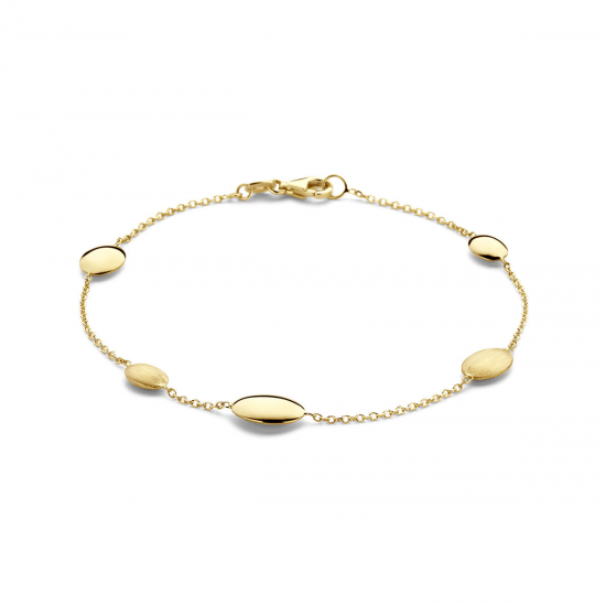 armband 19 cm poli/mat - 39286