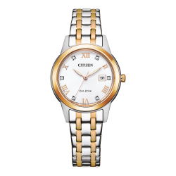 CITIZEN DAMES ECODRIVE BICOLOR ROSE - 39389