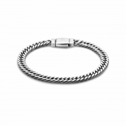 Zilveren armband geoxideerd - 39842
