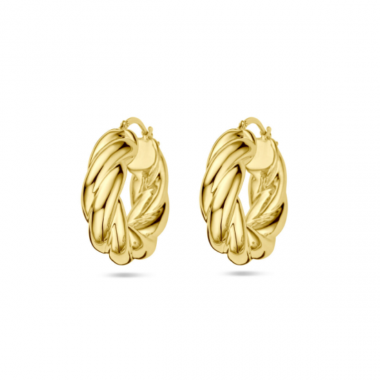 14 karaat geelgouden fantasie oorsieraden - 39857