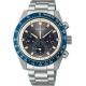 SEIKO SPEEDTIMER SOLAR CHRONOGRAAF BRACELET MET SAPHIER GLAS - 39916