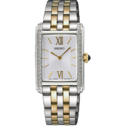 SEIKO DAMES BICOLOR STAAL - 40206