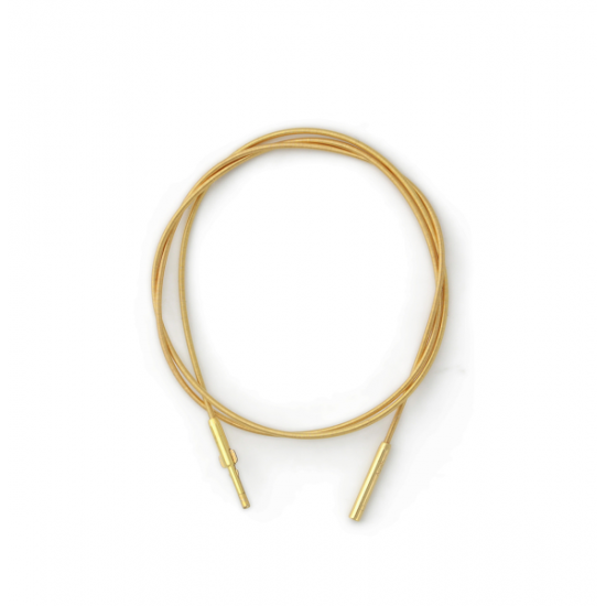 ZILVER  VERGULD COLLIER - 40445