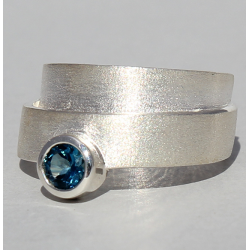 ZILVEREN RING - 40457