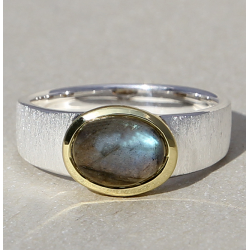 ZILVEREN RING - 40458