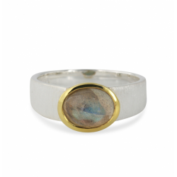 ZILVEREN RING - 40458
