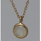 COLLIER MET MAANSTEEN HANGER - 40467