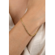 ZINZI GOLD PLATED ZILVEREN ARMBAND - 40475