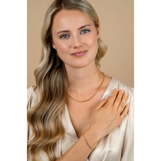 ZINZI GOLD PLATED ZILVEREN ARMBAND - 40475