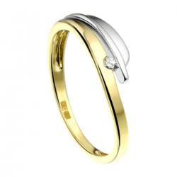 BICOLOR DAMESRING - 40525