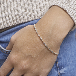 ZILVEREN ARMBAND - 40538