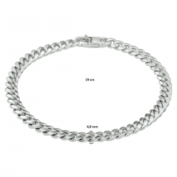 ZILVEREN  ARMBAND - 40633
