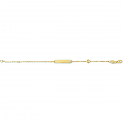 GOUDEN PLAATARMBANDJE - 40669