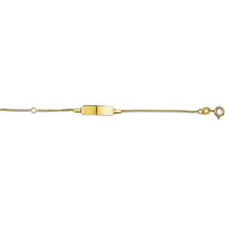 GOUDEN PLAATARMBANDJE - 40670