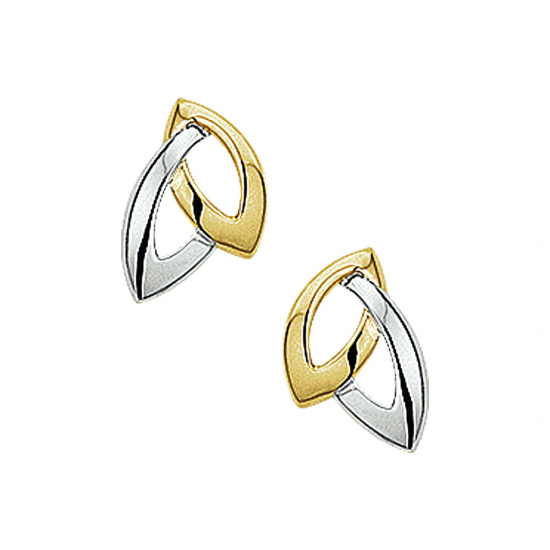 BICOLOR GOUDEN OORSIERADEN - 40725
