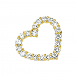 GOUDEN HANGER ZIRKONIA - 40839