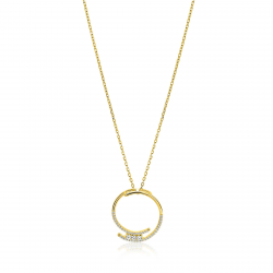 ZINZI COLLIER MET HANGER - 40849