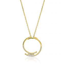 ZINZI COLLIER MET HANGER - 40849