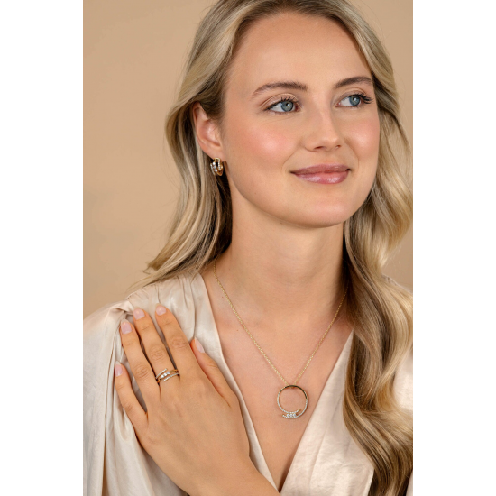 ZINZI COLLIER MET HANGER - 40849
