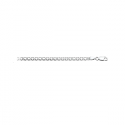 MASSIEF ZILVEREN BISMARCK ARMBAND, 18 CM LANG, 7 MM BREED - 40927