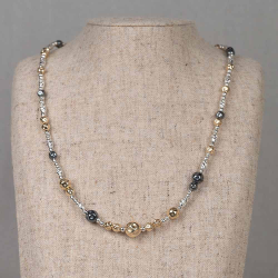 JEH ZILVEREN COLLIER - 40962