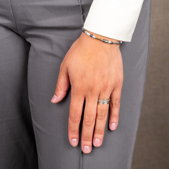 JEH ZILVEREN RING - 40968