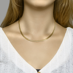 SILGOLD COLLIER GOURMET 4.7MM - 41003