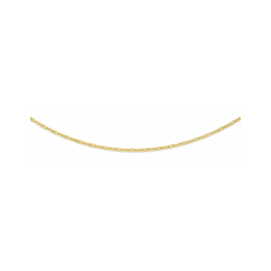 FJORY  GEELGOUDEN KONNGS COLLIER  MET ZILVEREN KERN - 41161