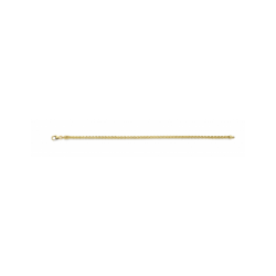 GOUDEN FJORY ARMBAND  MET ZILVEREN KERN - 41172