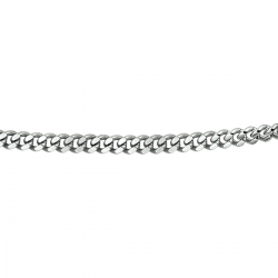 MASSIEF ZILVEREN GOURMETTE COLLIER - 41353