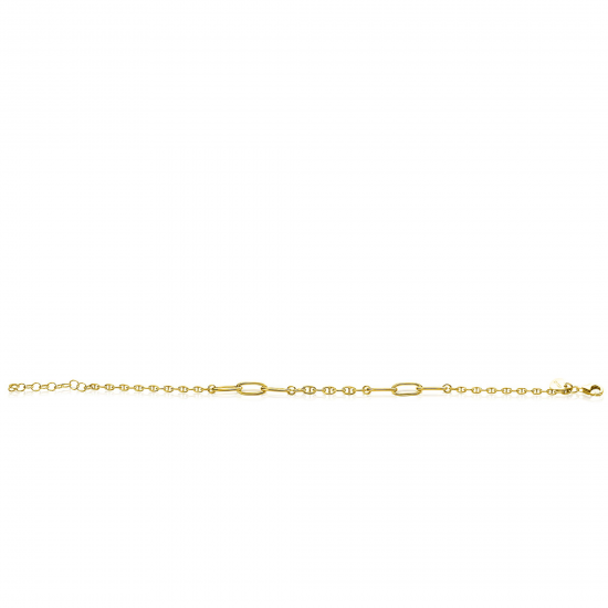 ZINZI GOLD PLATED ZILVEREN ARMBAND - 41402