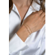 ZINZI GOLD PLATED ZILVEREN ARMBAND - 41405