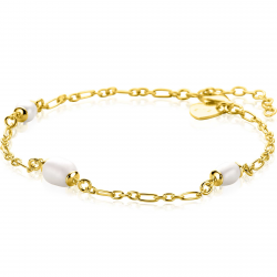 ZINZI GOLD PLATED ZILVEREN ARMBAND - 41408 ZINZI GOLD PLATED ZILVEREN ARMBAND - 41408