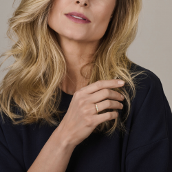 9k ring zirkonia - 41455