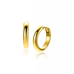 ZINZI gold plated zilveren oorringen - 41483