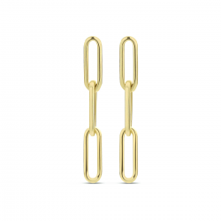 geelgouden oorhangers - 41509