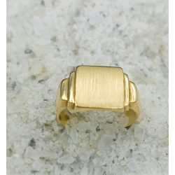 585 GOUDEN ZEGELRING OCCASION - 41547