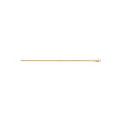 GOUDEN FJORY COLLIER  MET ZILVEREN KERN - 41679