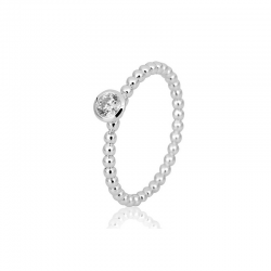 14 KARAAT GOUDEN RING  BRILJANT - 41784