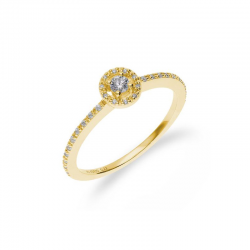 14 KARAAT GOUDEN RING - 41807