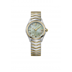 Ebel  Wave 33 mm, 18 karaat goud met diamant - 42079